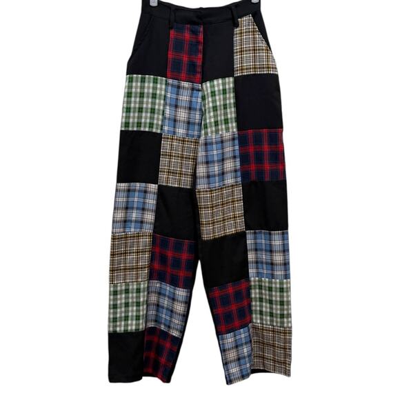 The Ragged Priest Error Plaid Patchwork Pants - Picture 6 of 7